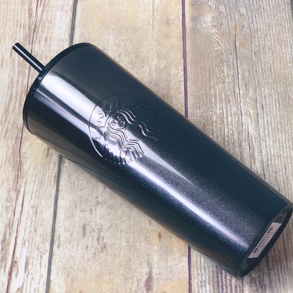* STARBUCKS Black Glitter Tumbler - Picture 4 of 6